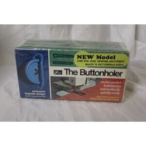 Vintage Greist The Buttonholer For Zig Zag Sewing MAchines